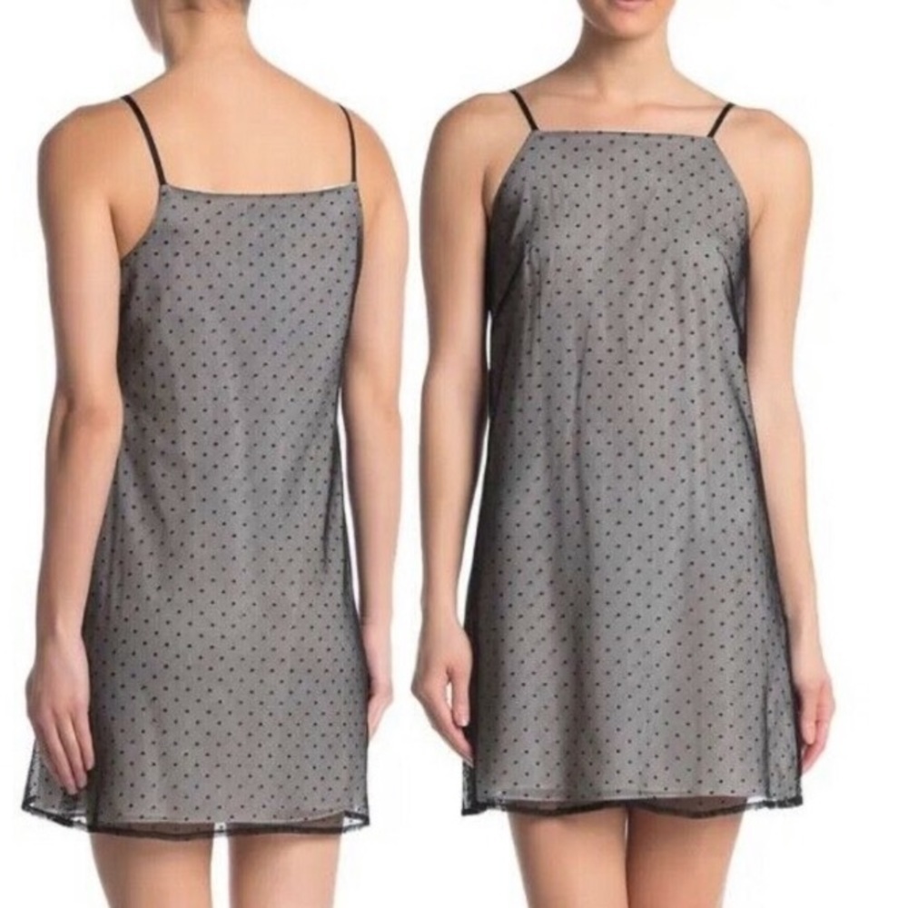 NWT Rag & Bone Black Victoria Slip Dress Size 2